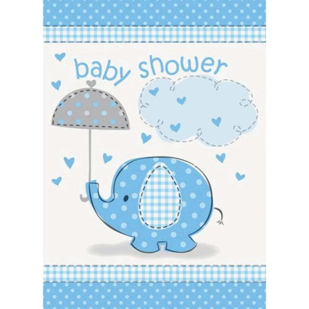 Unique blue elephant