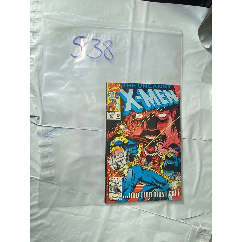 The Uncanny X Men Comic‎ Book 287 Marvel 1992 30th Anniversary Cyclops