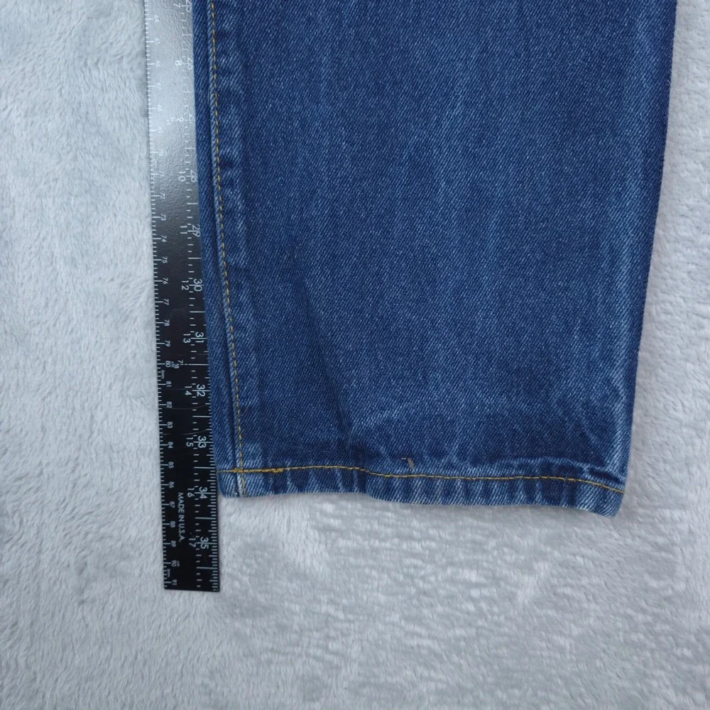Real Ranch Premium Jeans Mens 33x36‎ Blue Cotton Denim Straight Leg Workwear
