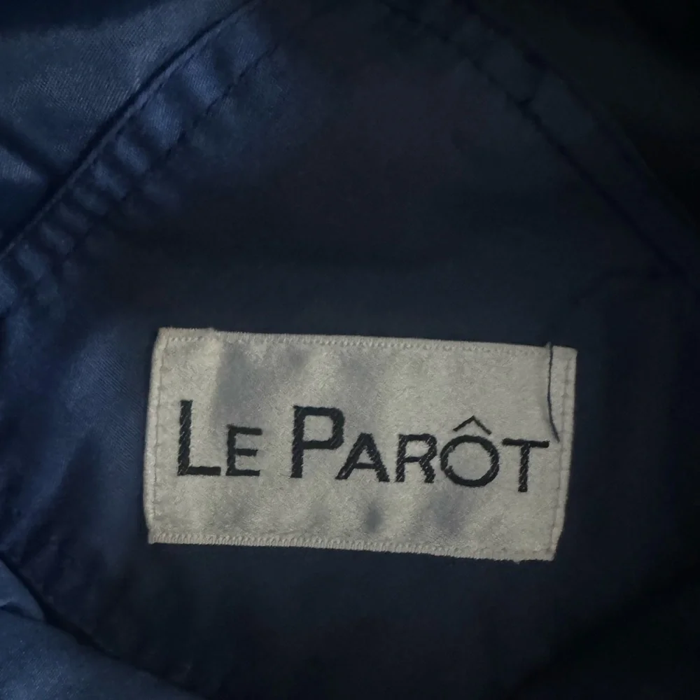 Vintage Le Parot men’s large Navy Jacket