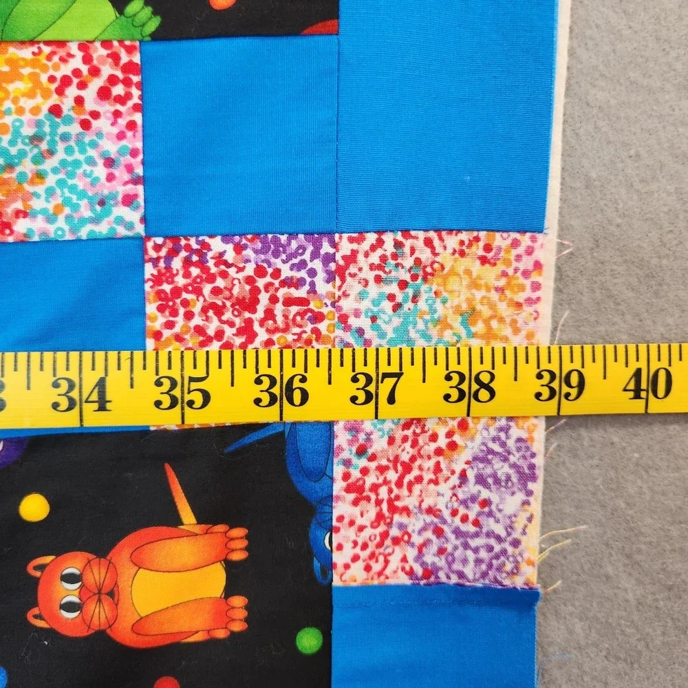 Handmade unfinished quilt