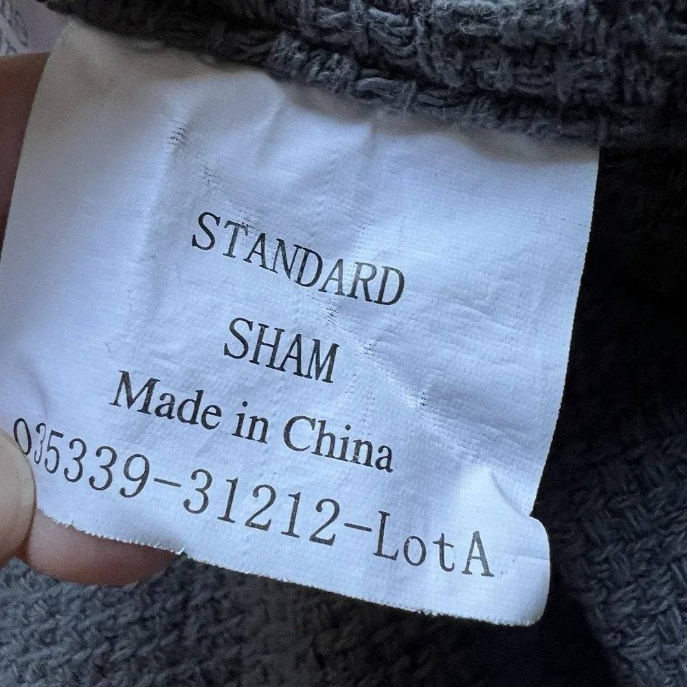 The Company Store pillow sham