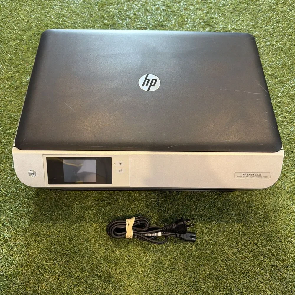 HP ENVY 5535 Black All-In-One Wireless Smartphone & Tablet Color Photo Printer