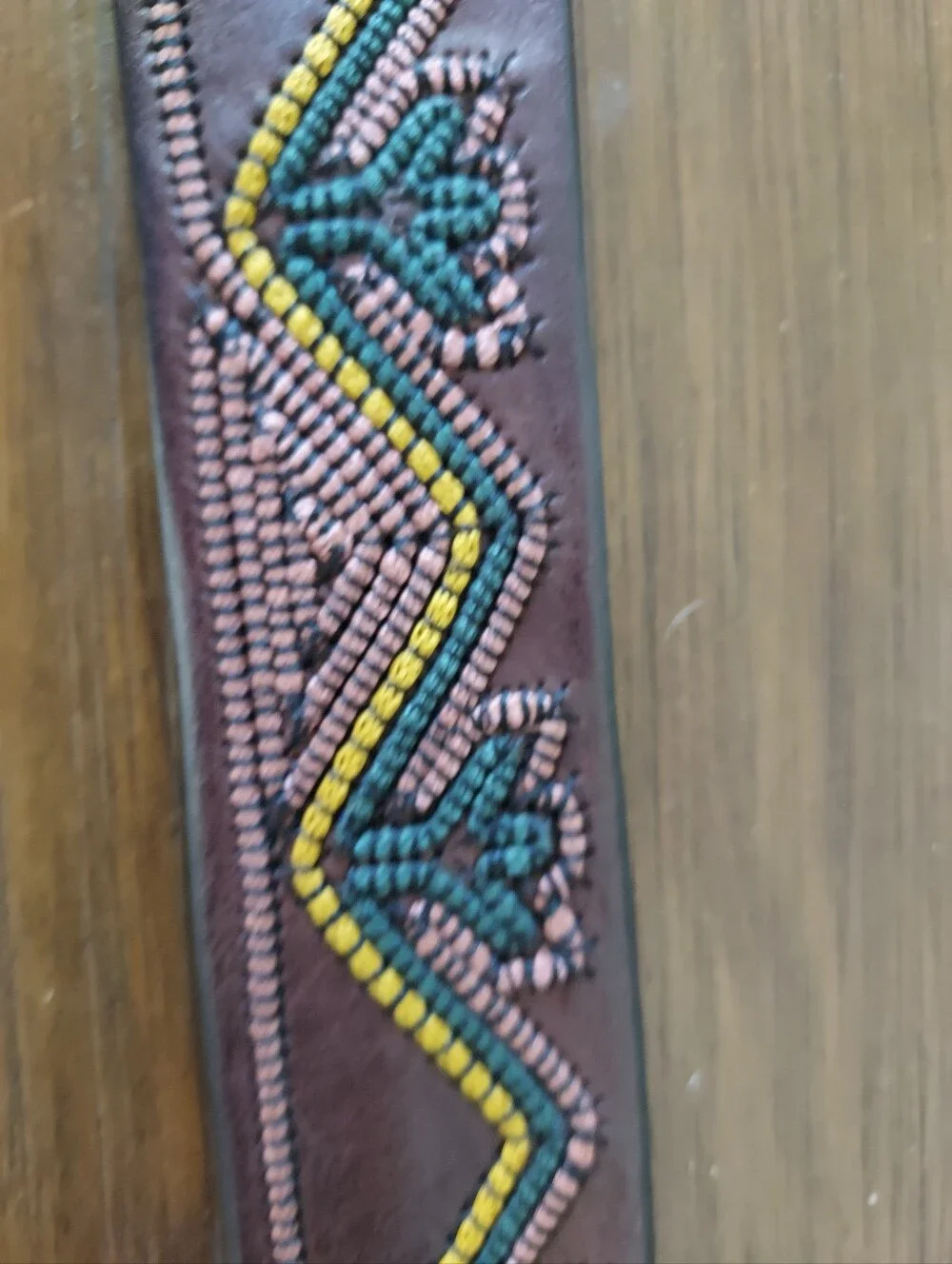 Johnny Was leather belt