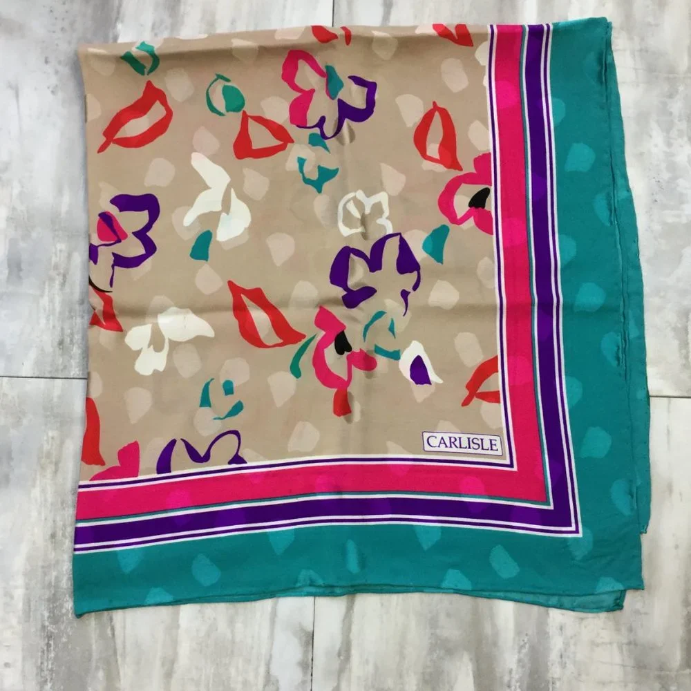 Carlisle silk scarf