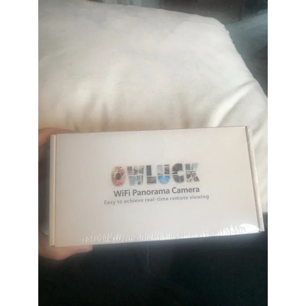 Owluck WiFi Panorama‎ Camera 360 degrees Real Time Remote Viewing NEW NIB