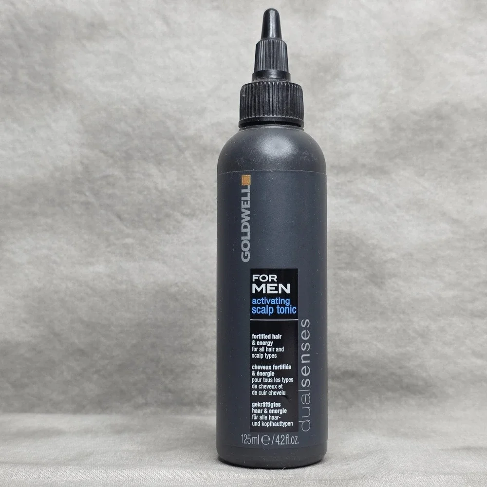 GOLDWELL Dualsenses Activating Scalp Tonic for Men, 4.2 fl‎ oz