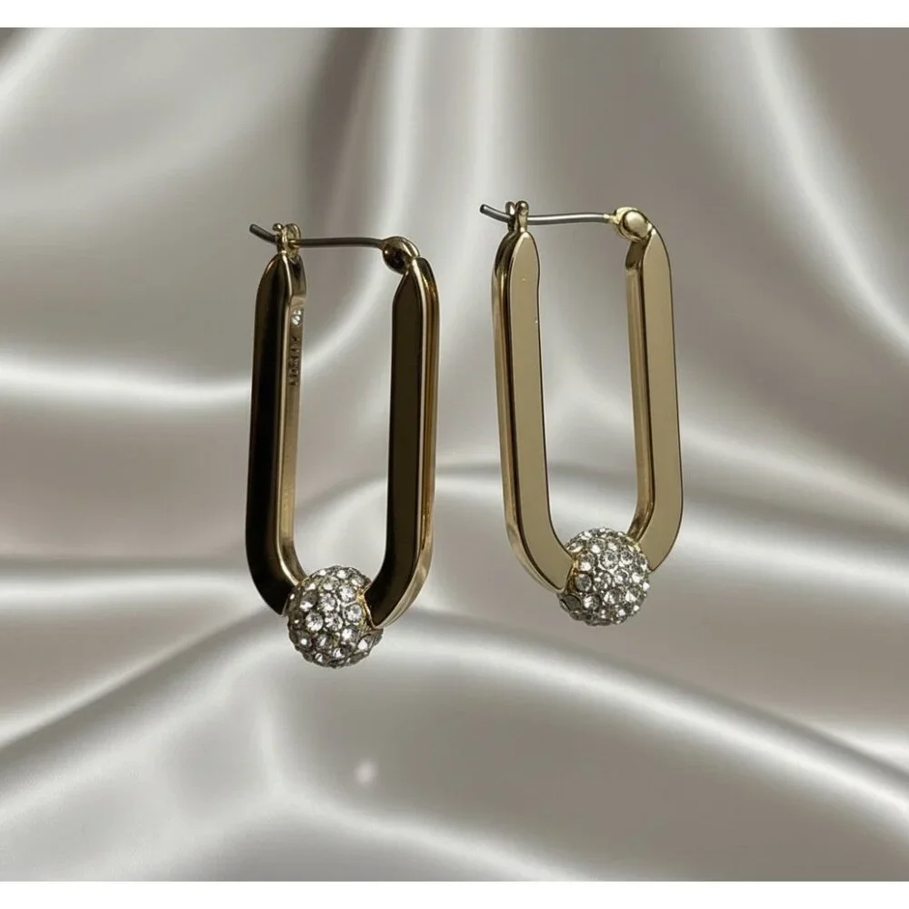 Swarovski double heart