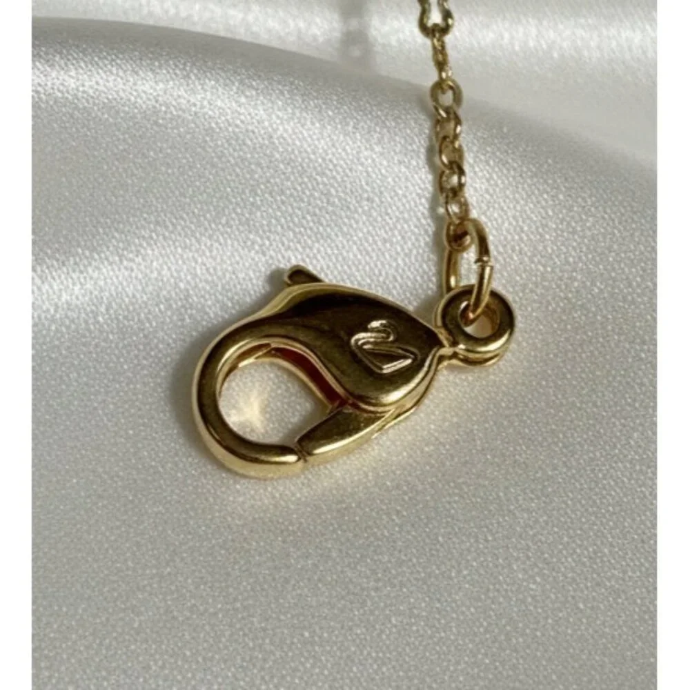 Swarovski double heart