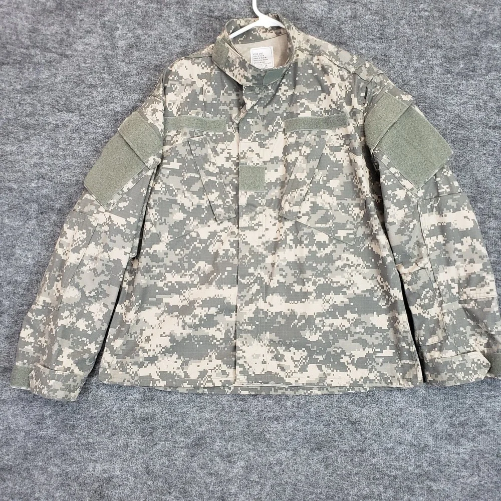 Army Combat‎ Uniform Jacket Medium Short ACU Digital Camo 8415-01-519-8509 USA