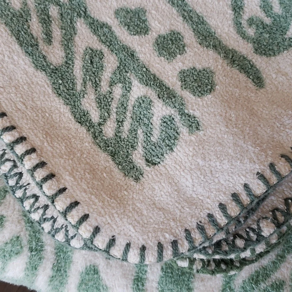 Vintage Bath Towel Wash Cloth Set
