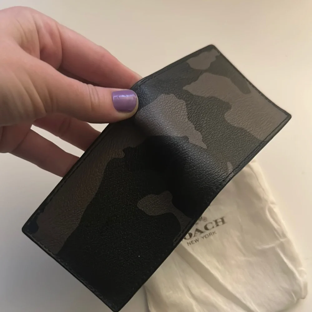Coach men bifold
