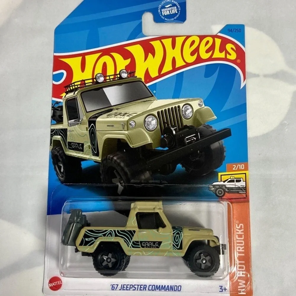 Hot Wheels '67 Jeepster Commando 94/250 HW Hot Trucks 2/10 Diecast 1/64 NIP 2022