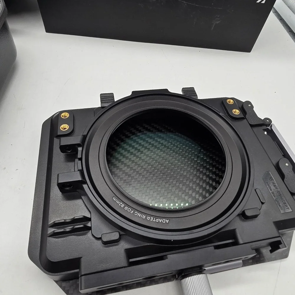 K&F Concept Matte Box Kit‎ w/ Black Mist Filter & Adapter Rings 67–95mm DSLR