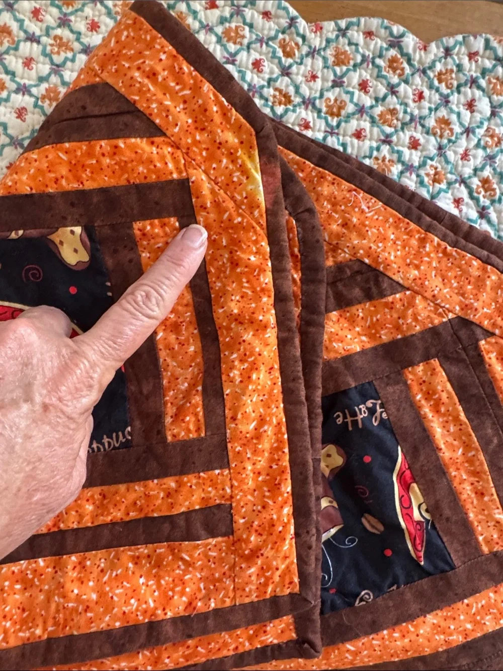 N/A handmade quilted