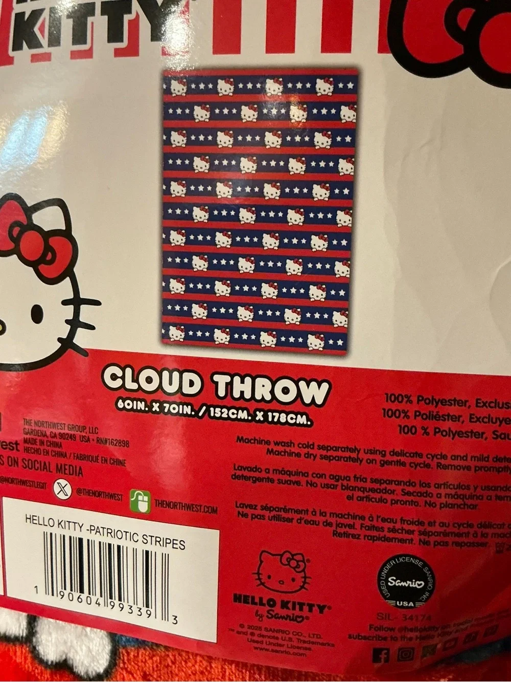 Hello Kitty nwt red