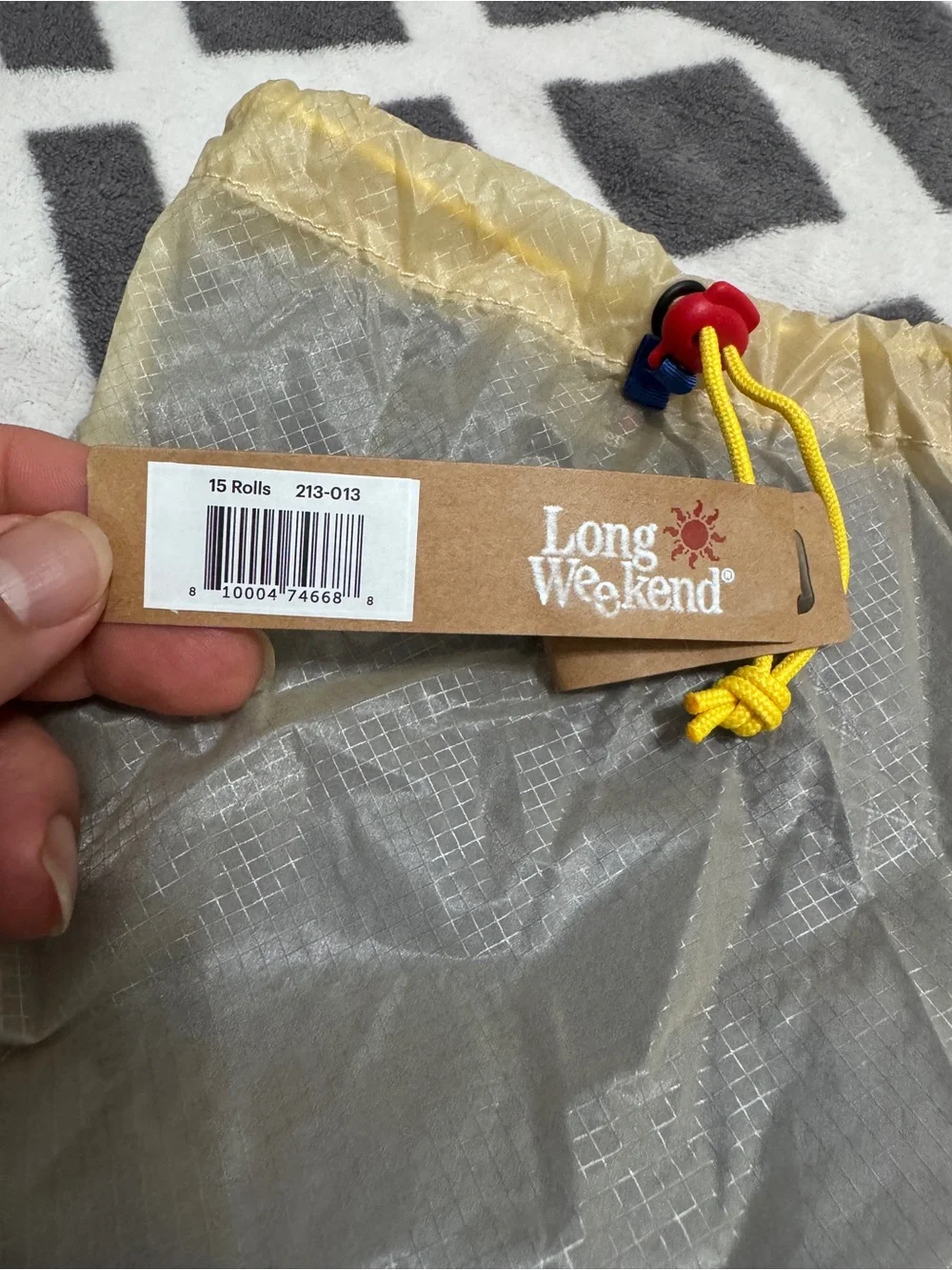 long weekend travel pouch