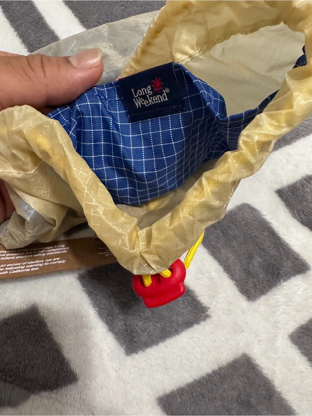 long weekend travel pouch