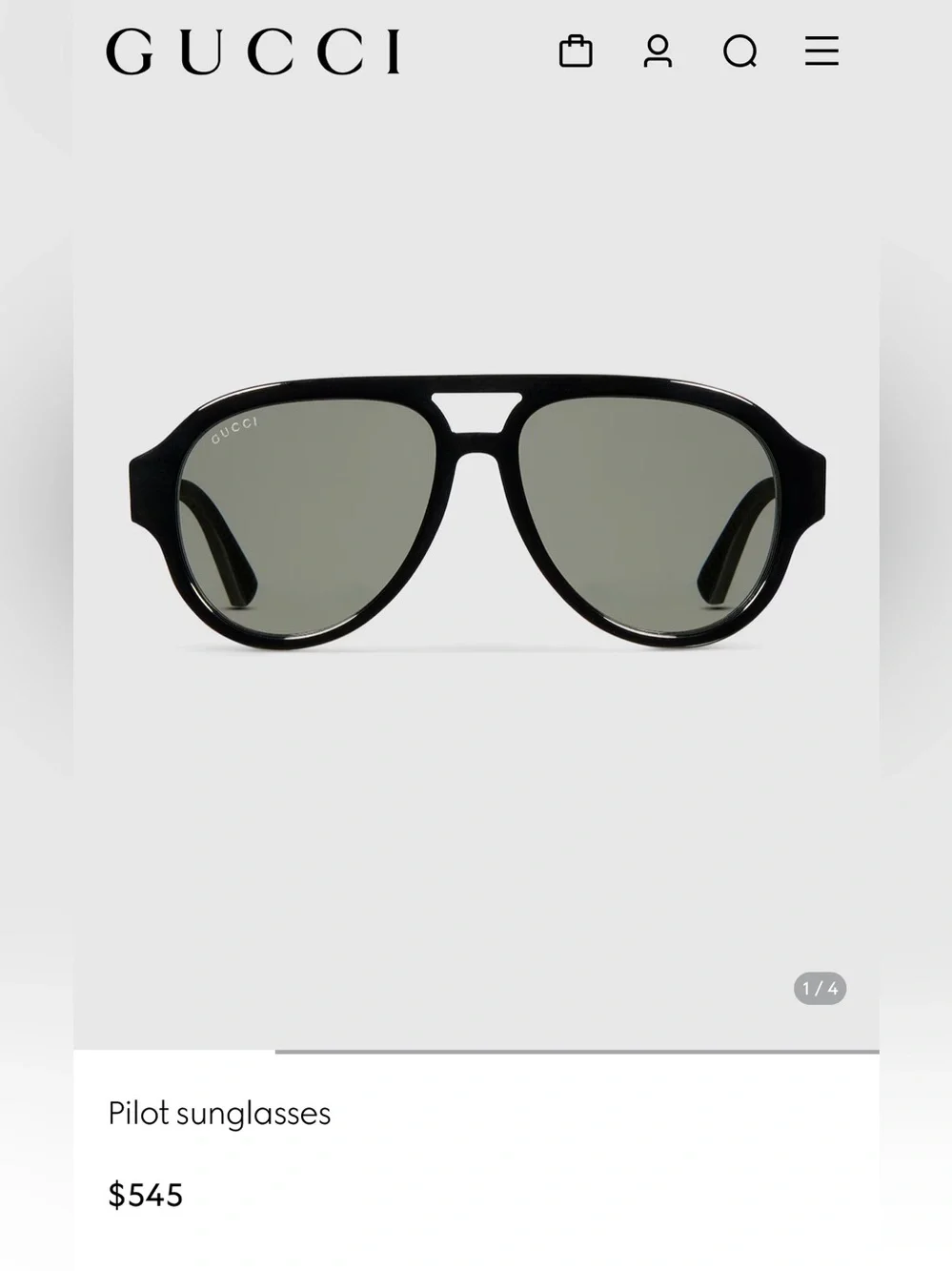 Gucci authentic model