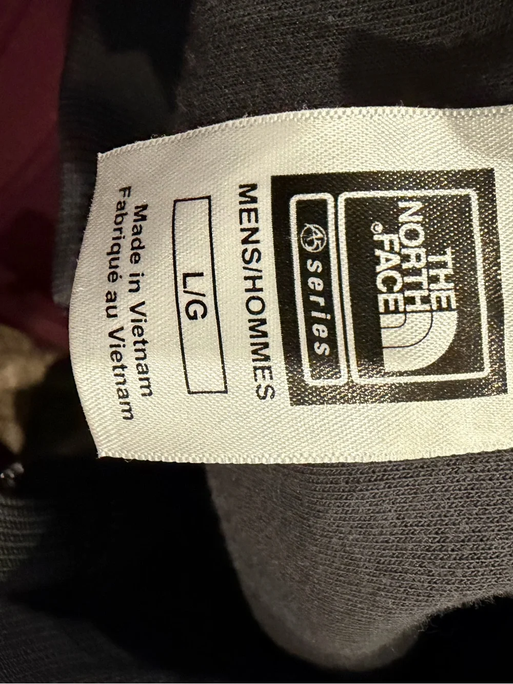 The North Face lightweight zip