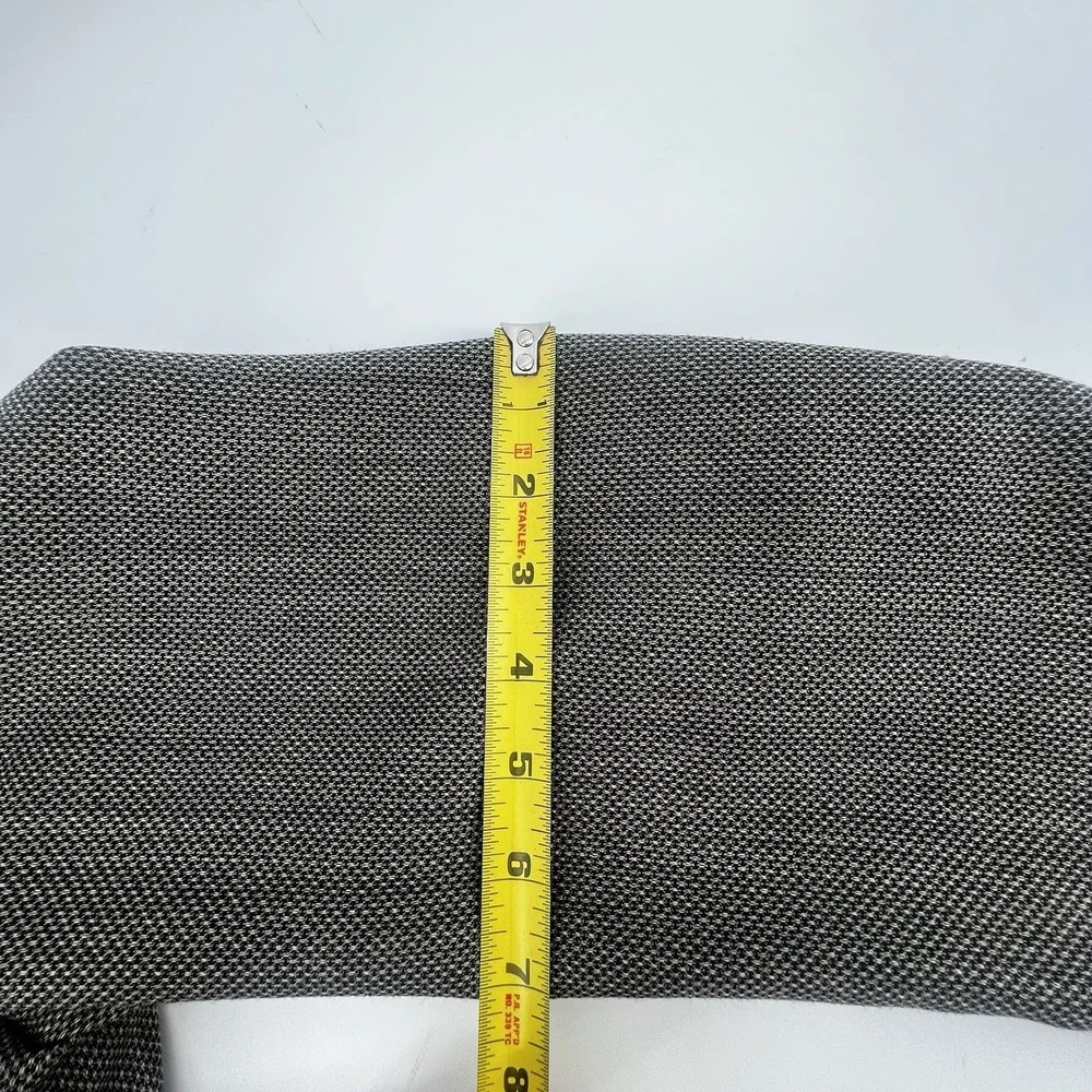 Vintage Lauren Ralph Lauren Men's Blazer 44R Pure New‎ Wool Gray Herringbone