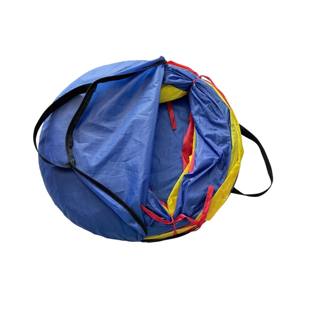 Play Tunnel Collapsible Pop-Up Blue Crawl Tube‎ Kids Children Fun Activity 9ft