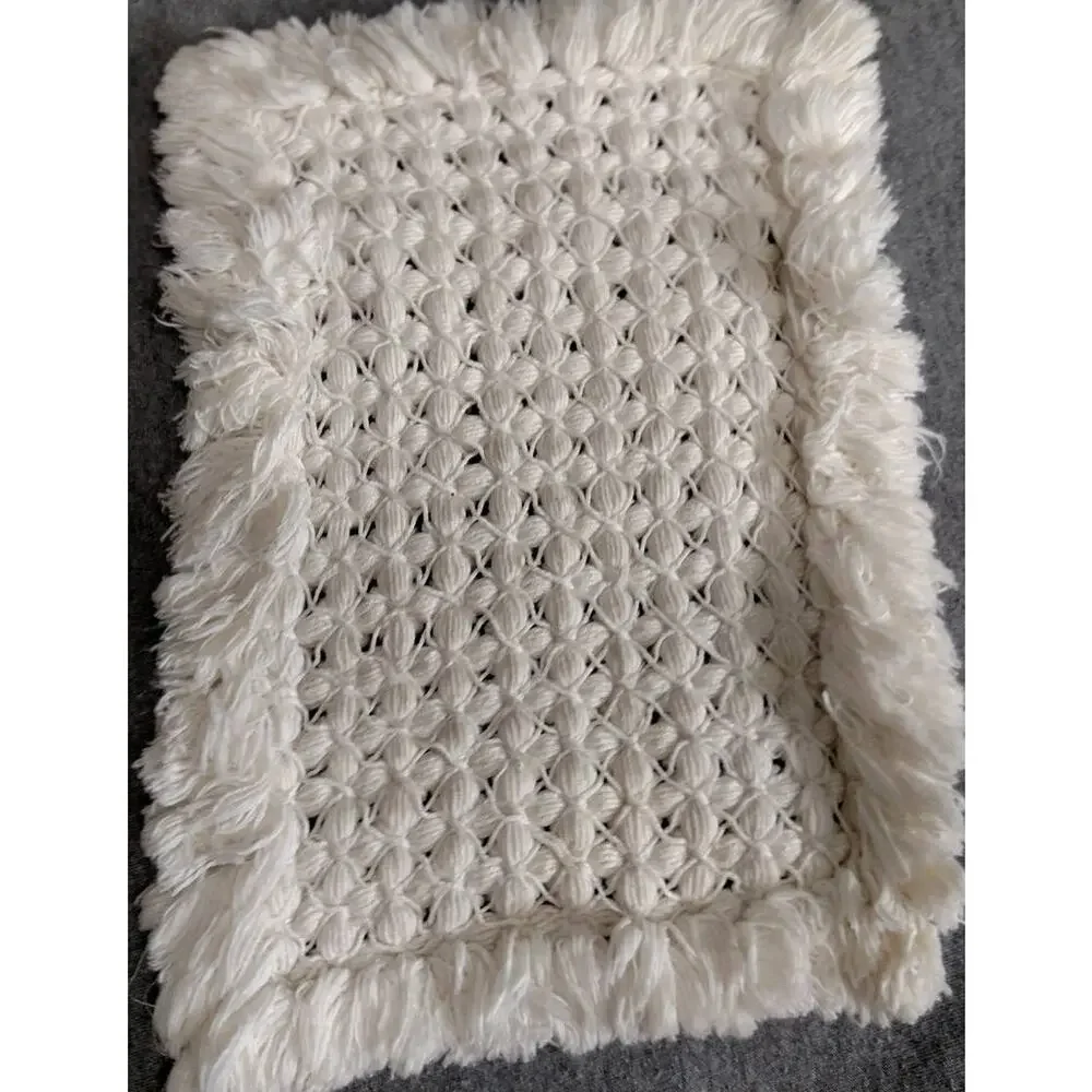 Handmade vintage crocheted