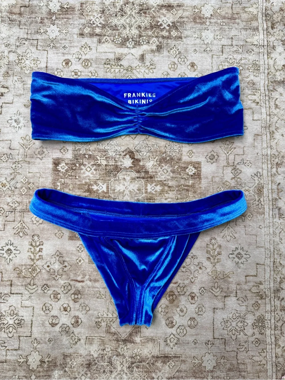 Frankies Bikinis unpadded ruched