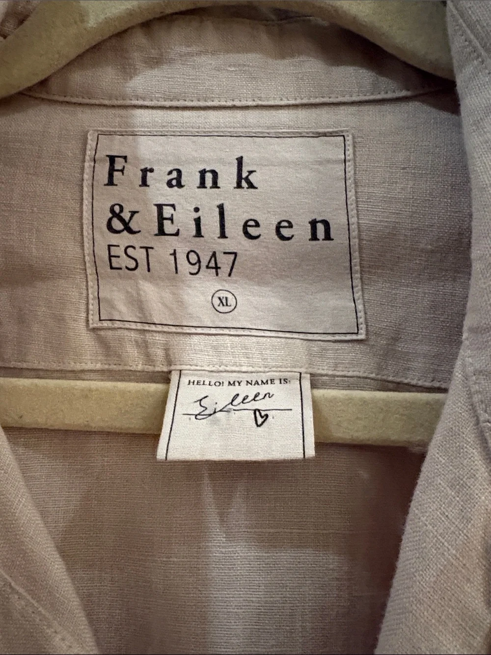 Frank & Eileen breathable linen
