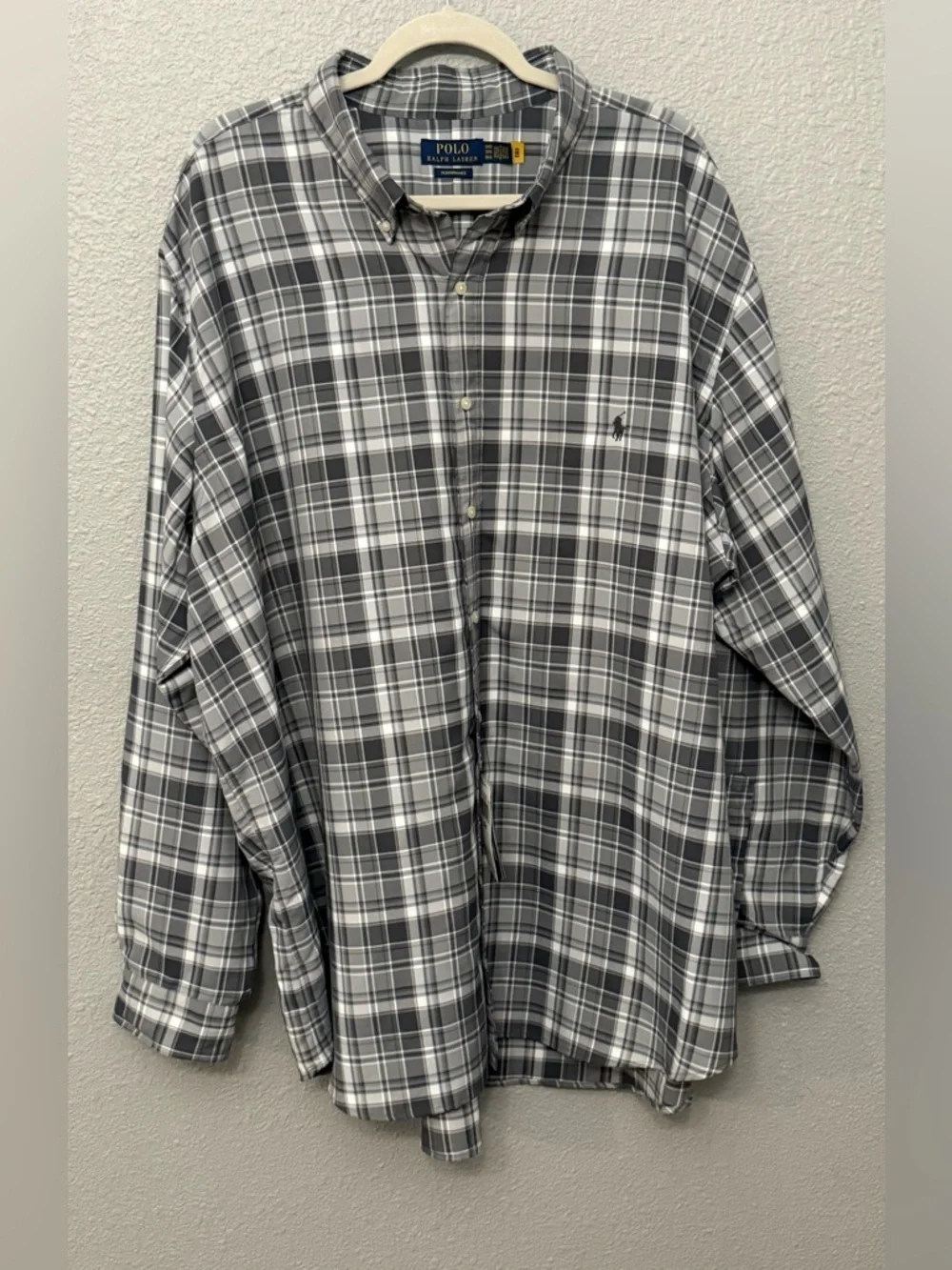 NWT Polo Ralph Lauren Performance Long Sleeve Button Down Shirt size 3XLT