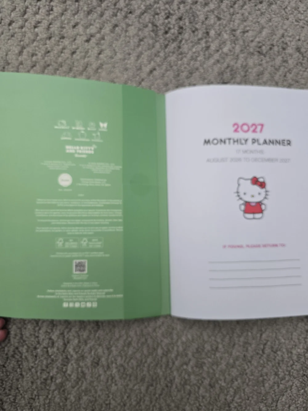 Hello Kitty 17 month