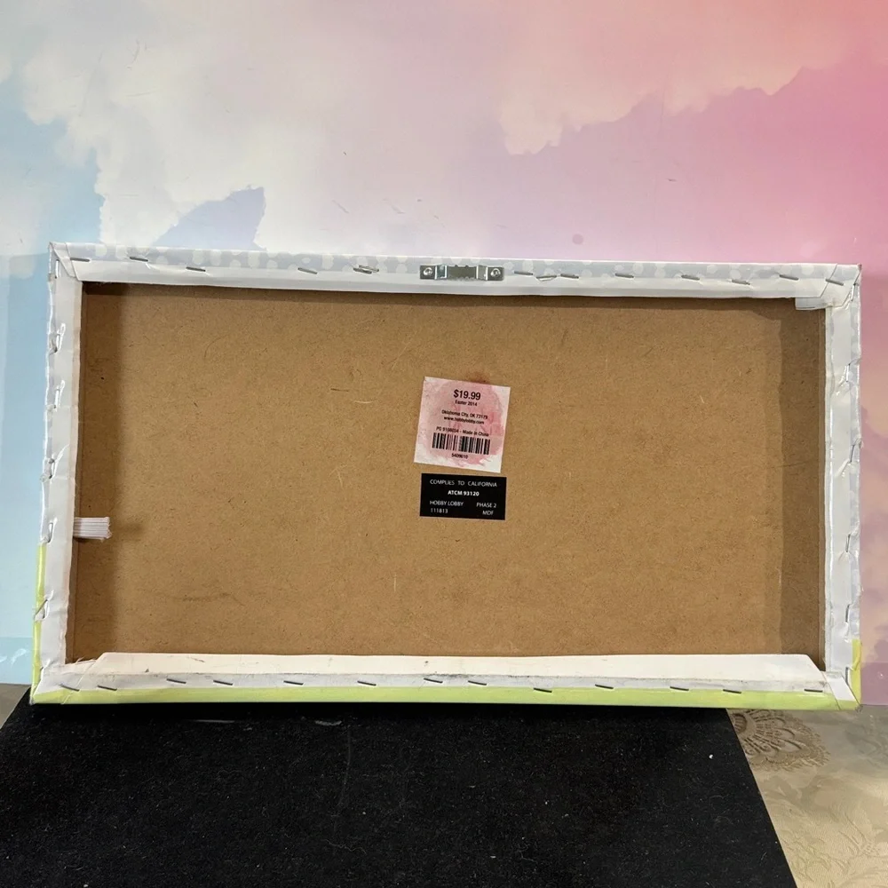 Hobby Lobby adorable canvas