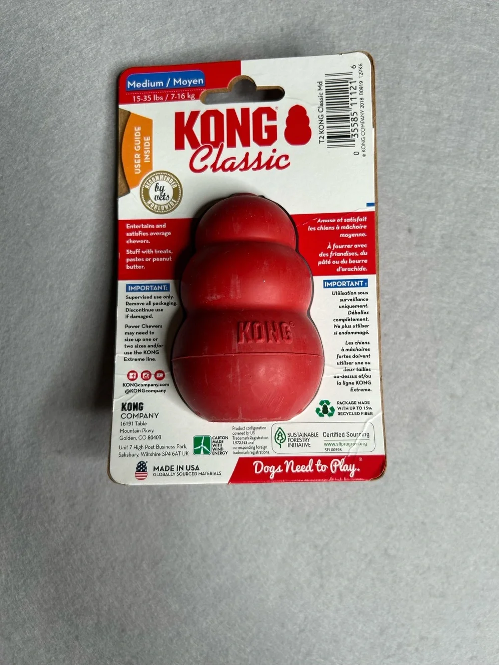 Kong aqua toy