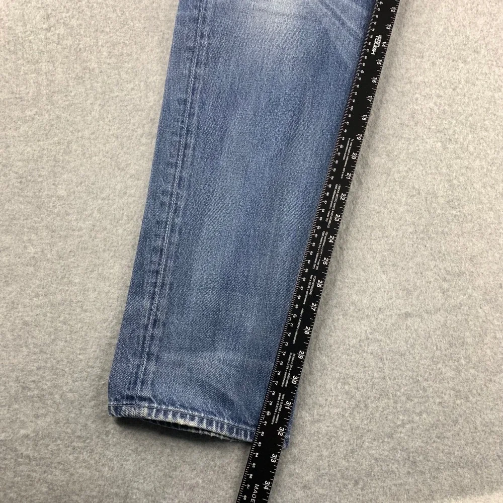 True Religion Dean Jeans Mens 42x32 Blue Modern Tapered Medium Wash Denim‎