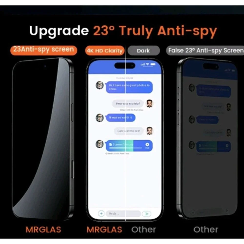 MRGLAS pack iphone
