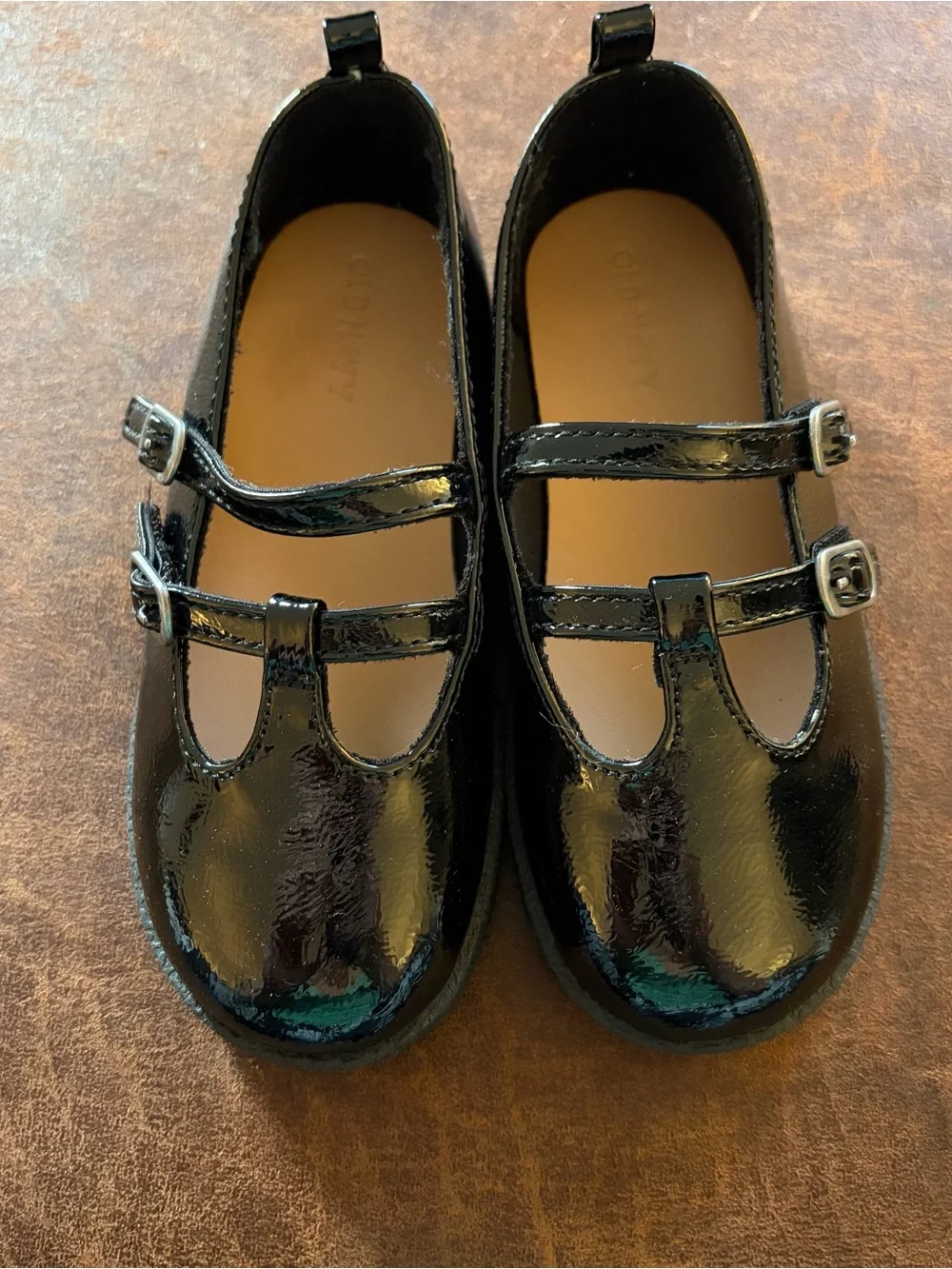 Old Navy shiny patent