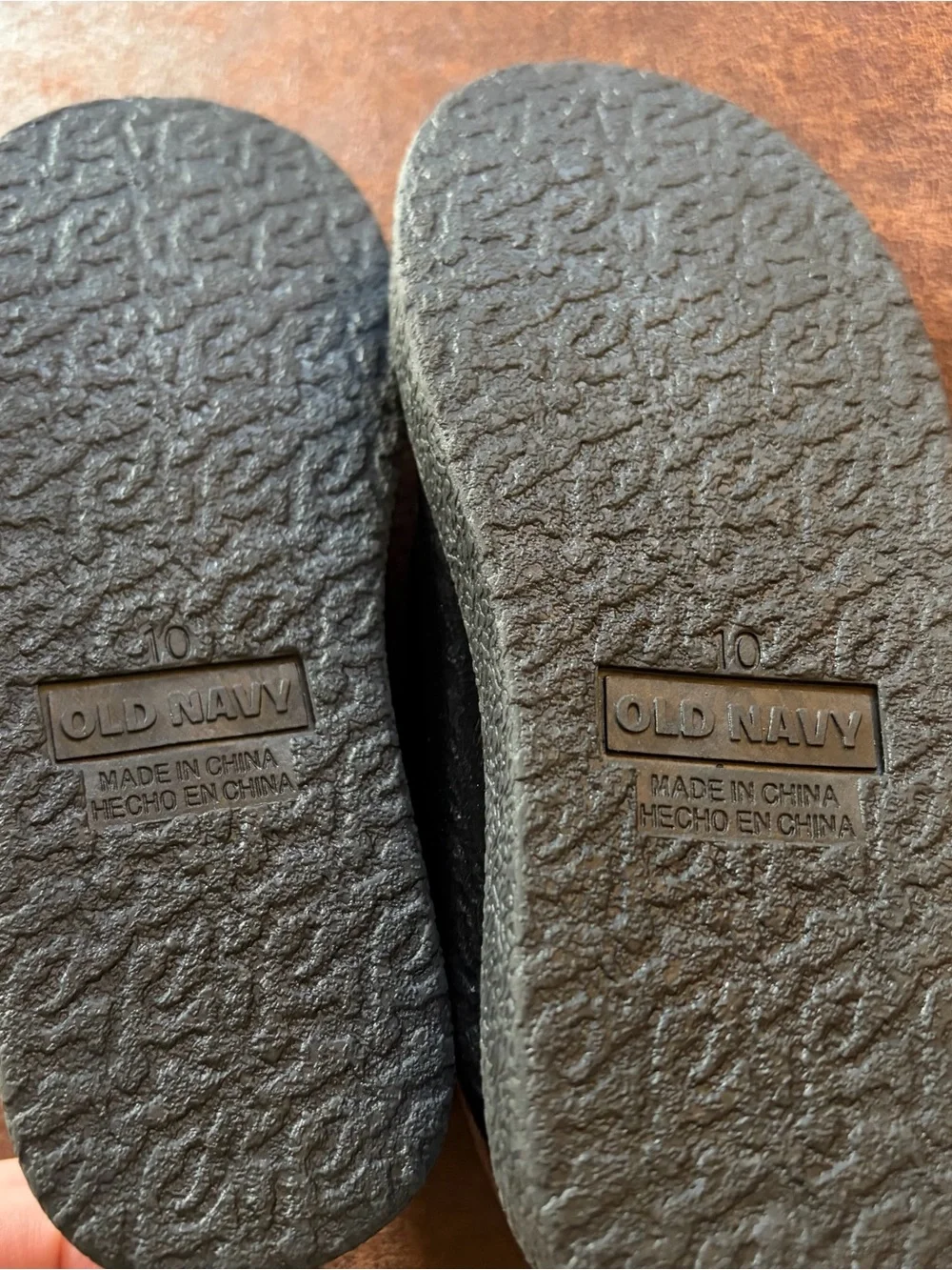 Old Navy shiny patent