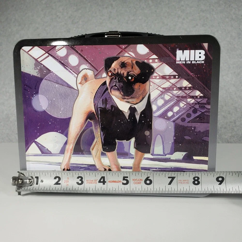 Men in Black MIB Frank the Pug Tin Lunch Box Movie Memorabilia Sci-Fi Collectibl