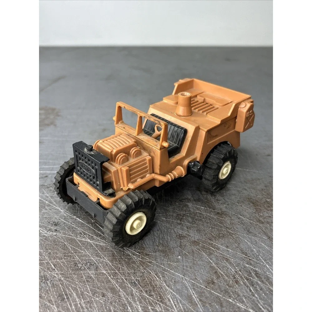 VTG Remco Mighty Mike Rat Patrol Toy Jeep‎ Motorized Untested Rare HTF