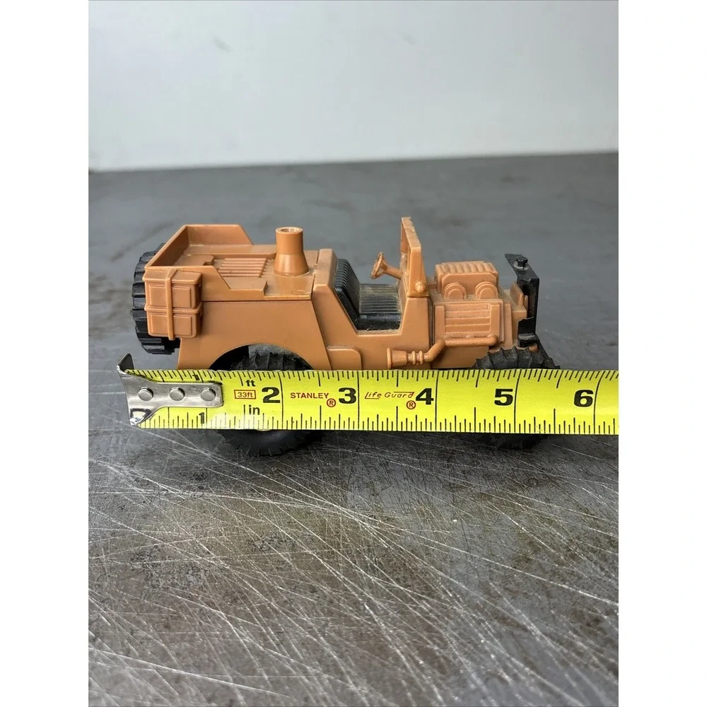 VTG Remco Mighty Mike Rat Patrol Toy Jeep‎ Motorized Untested Rare HTF