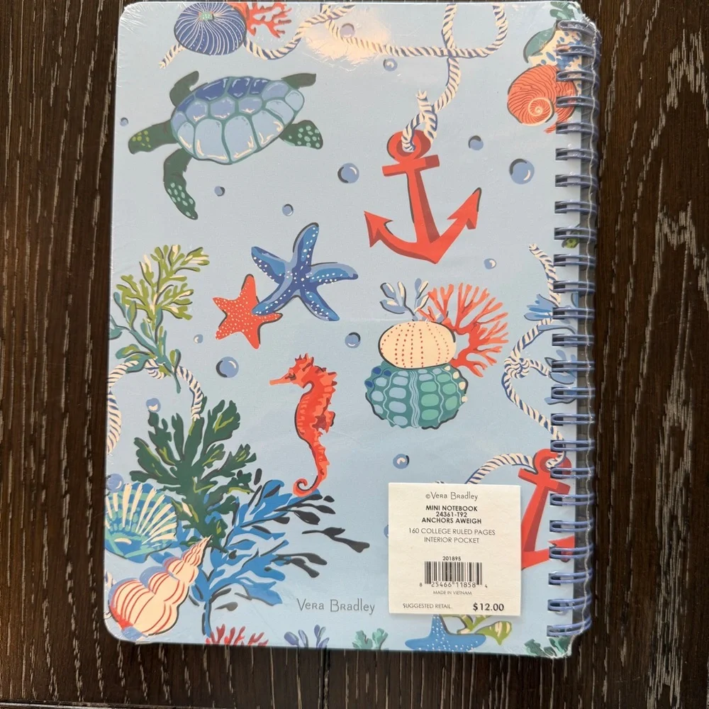 Vera Bradley blue creatures sea