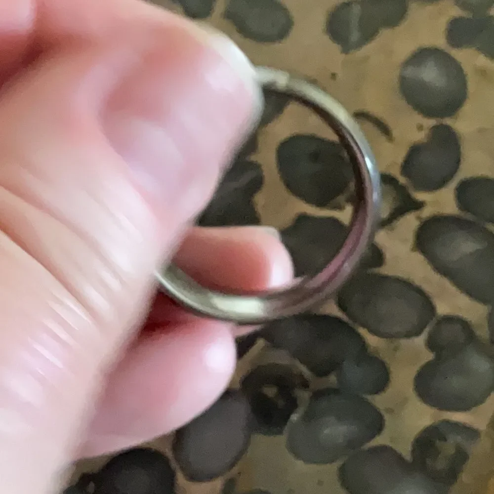 Stainless steel man rings man stainless