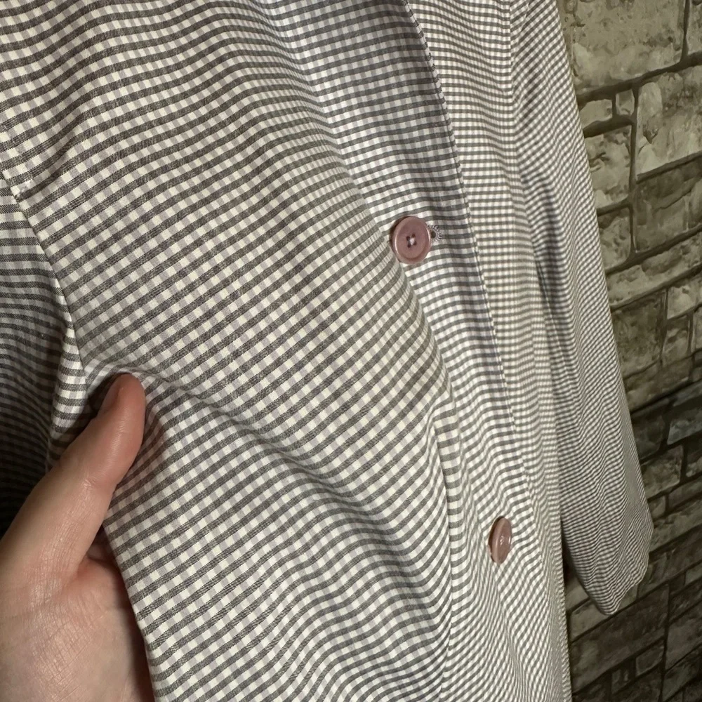 Caslon plaid long
