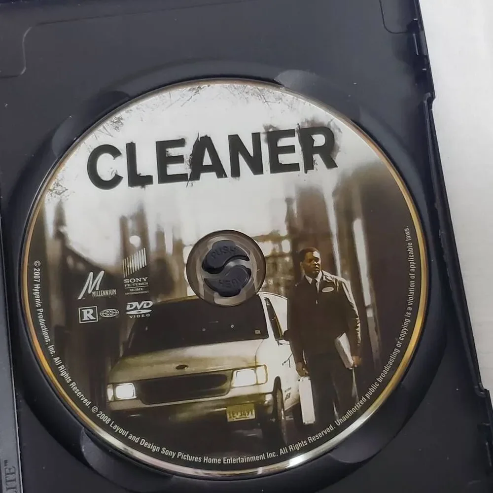 Cleaner DVD (2007) Samuel L. Jackson Ed Harris Eva Mendes Crime Drama Mystery