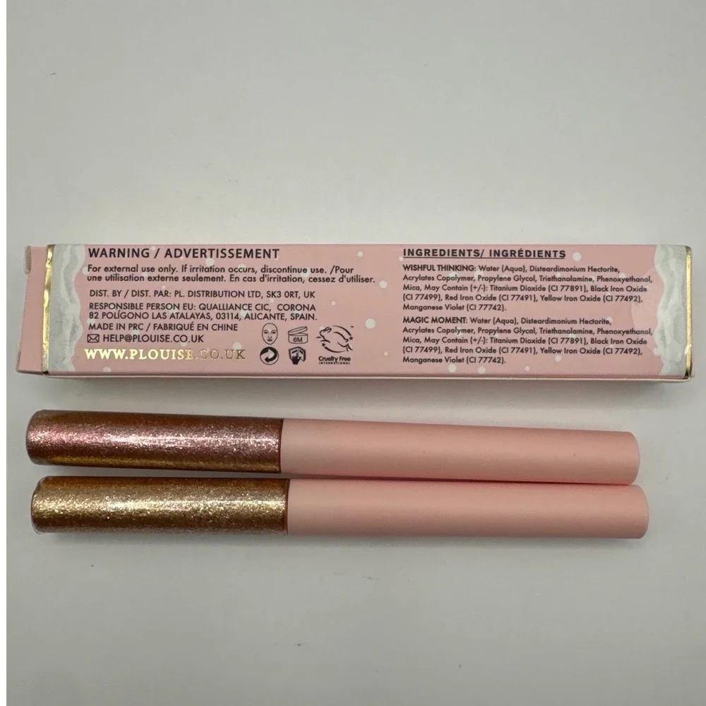 P. Louise Glisten To Your Heart Glitter Liner Duo Magic‎ Moment Wishful Thinking