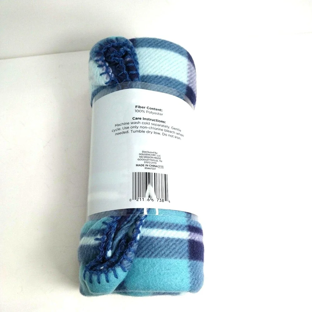 Comfort Bay fleece throw