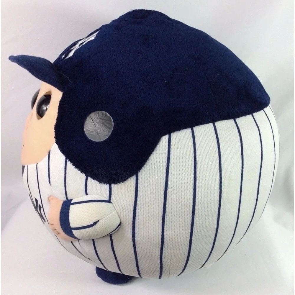 Ty Beanie Ballz Medium Plush Ball New York Yankees‎ Player Stuffed Toy 2013. 5in