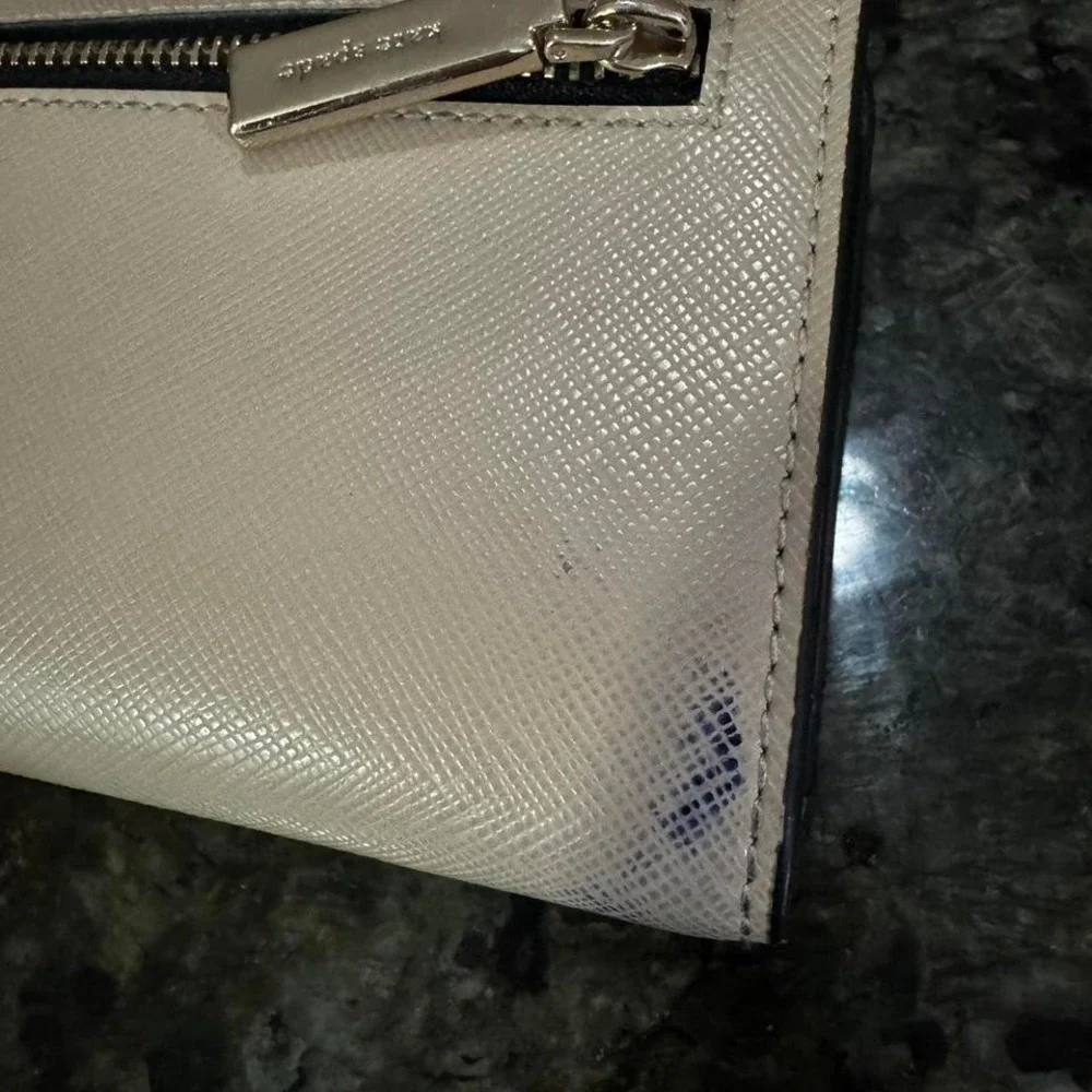 kate spade black tan