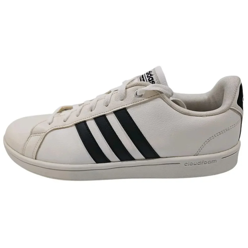 Adidas ~Men's Size 12~ Cloudfoam Neo White Black - AW4294-