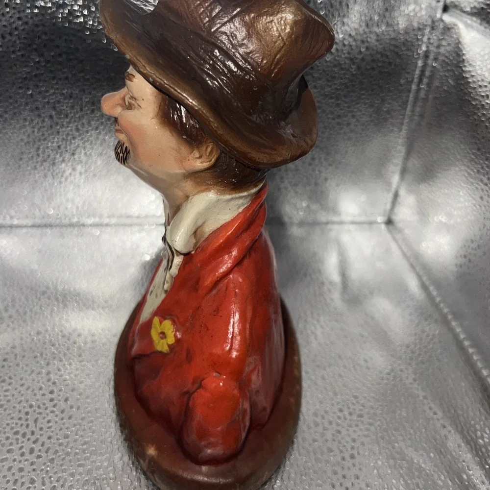 vintage‎ porcelain bust lamp of 